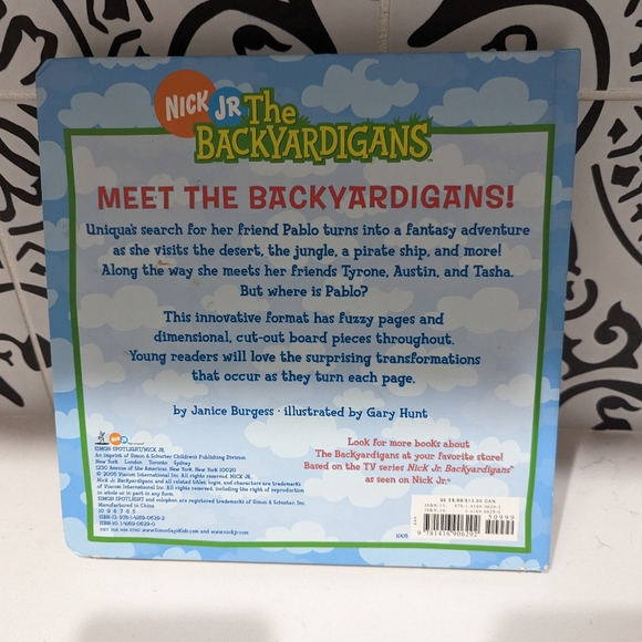 Here Come the Backyardigans! by Janice Burgess ( Nick Jr) Hardcover Board Book - Picture 2 of 2